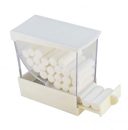 [LAROLLA4W] COTTON ROLL DISPENSER WHITE A4