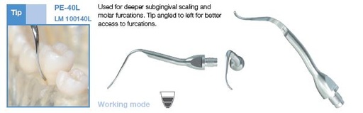 [LM100140L] SCALER TIP PE40L