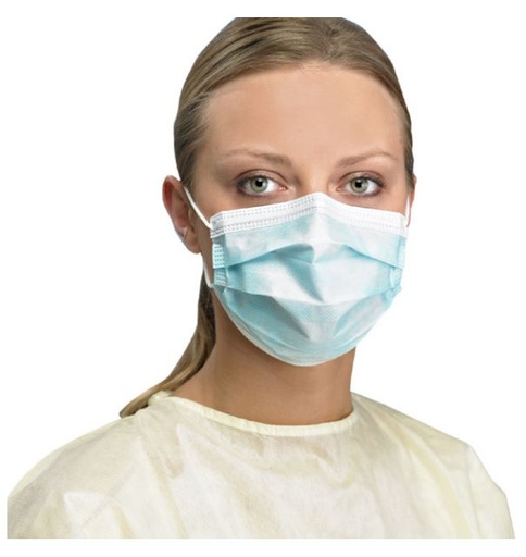 [MUMASK306] ORAMASKS LEVEL 2 EARLOOP FACE MASK /50