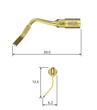 [NKZ305103] NSK SG2L VARIOSURG BONE SURGERY TIP