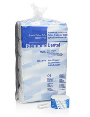 [RIROL2500] COTTON ROLLS QUILTED PKT 2500