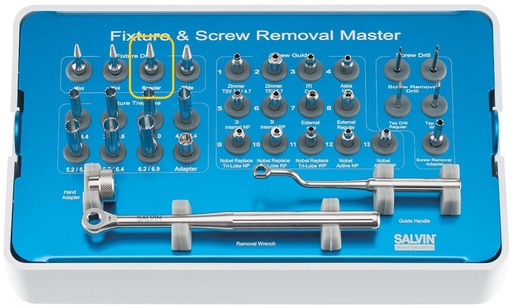 [SAIMPLANTRESCRM] REGULAR SCREW BLUE FOR IMPLANT RESCUE KIT