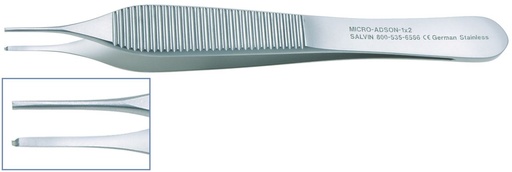 [SAMICROADS] MICRO ADSON TISSUE FORCEPS 12CM