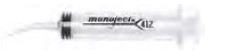 [SAMONOJECT412] CURVED PLASTIC IRRIGATING SYRINGE 12CC/50