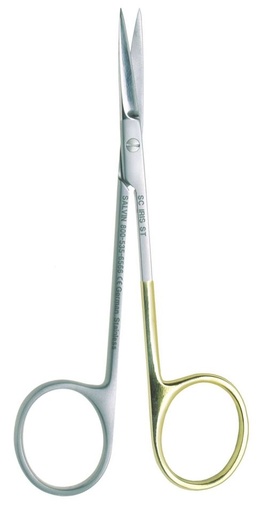 [SASCIRISST] IRIS SCISSORS 11CM STRAIGHT SUPERCUT