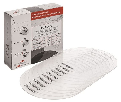[SC3147] BIOCRYL C TRANSPARENT 2MM PKT 10