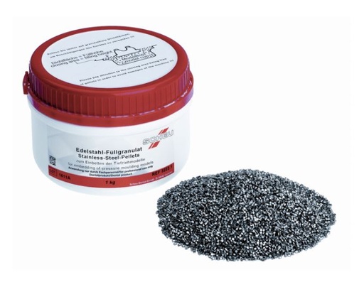 [SC3222] SCHEU BEDDING PELLETS S/STEEL 1KG