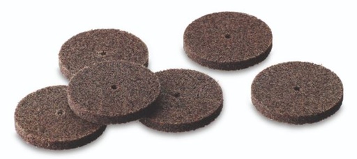 [SC3372] POLYFIX BROWN DISC PKT 6