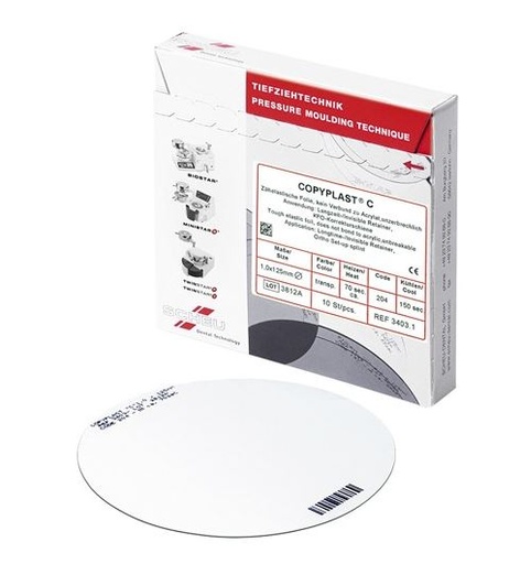 [SC3403] COPYPLAST C 1.0MM 125MM PKT 10