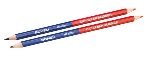 [SC5290] CA COLOURED PENCILS FOR MODELS RED/BLUE