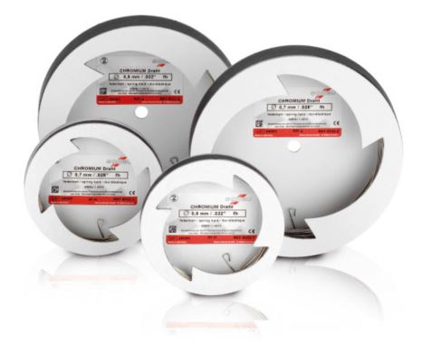 [SC8329] CHROMIUM HARD SS WIRE COIL 1.1MM /10M