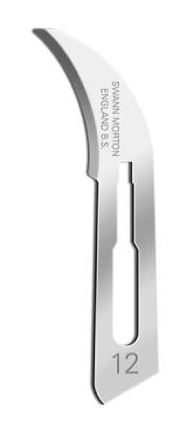 [SW118117] SCALPEL BLADE CARB STEEL12 STERILE / 100