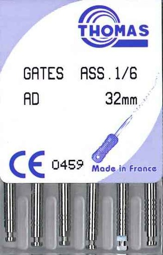 [THGATEA] GATES GLIDDEN DRILLS ASST/6