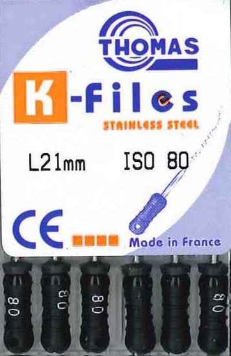 [THK2180] KFILE 21MM 80 / 6