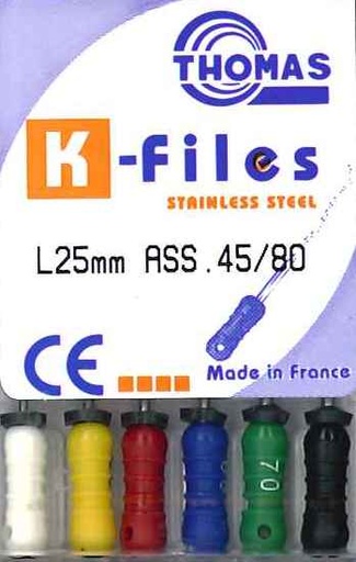 [THK254580] KFILE 25MM 45-80 ASST