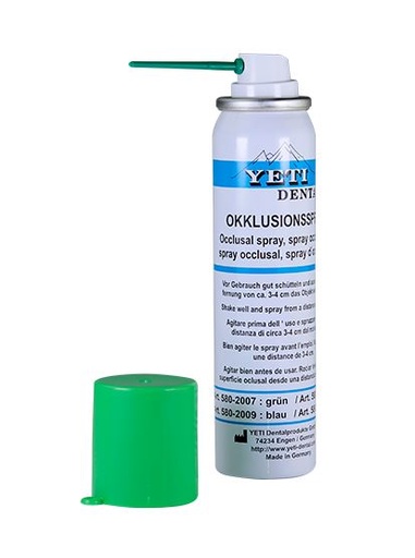 [YE5802007] *DG*OCCLUSAL SPRAY GREEN 75ML