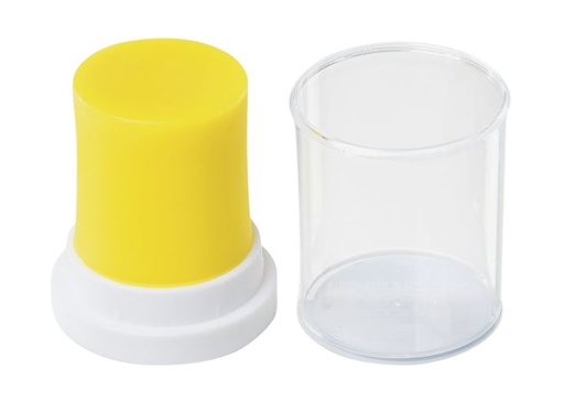 [YE7155100] WAX IQ SCULP NEON-YELLOW CYLINDER