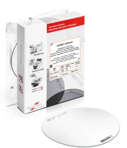 [SC3475] DURAN+ white pd 0.75x125 mm rd