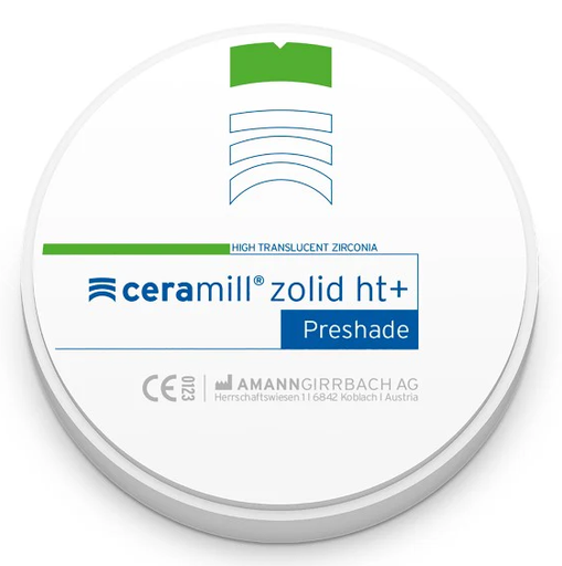 [AM767687] Ceramill Zolid HT+ PS A3 98x16 F