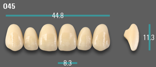 [VIAB0M1VO45] VITA VIONIC VIGO Anterior, 0M1, O45