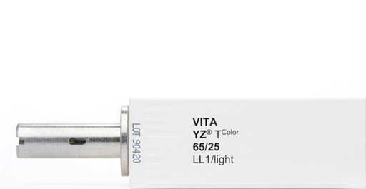 [VIEC4YW3618401] VITA YZ TColor LL1/light for inLab, YZ-65/25, 1 pc.