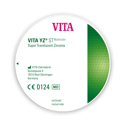 [VIEDCYS7981451] VITA YZ STColor, D4, Ø 98.4 x h 14 mm, 1 pc.